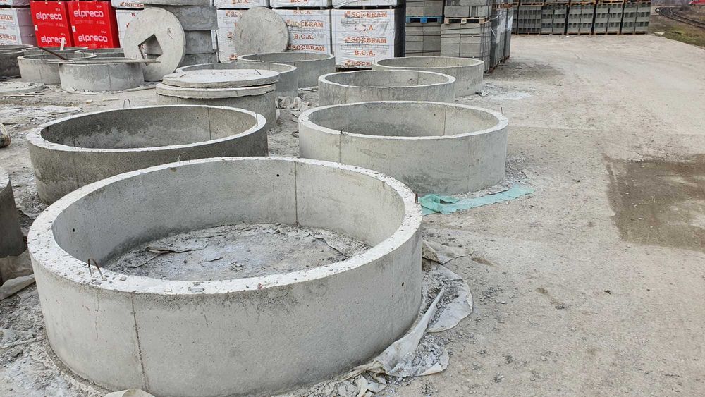 Inele din beton pentru fose/camine de apa