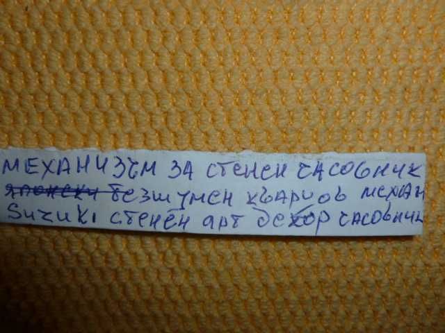 продавам Механизъм за движение на кварцов стенен часовник