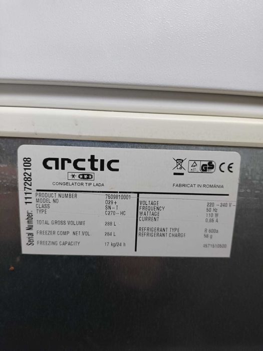 Vand lada frigorifica