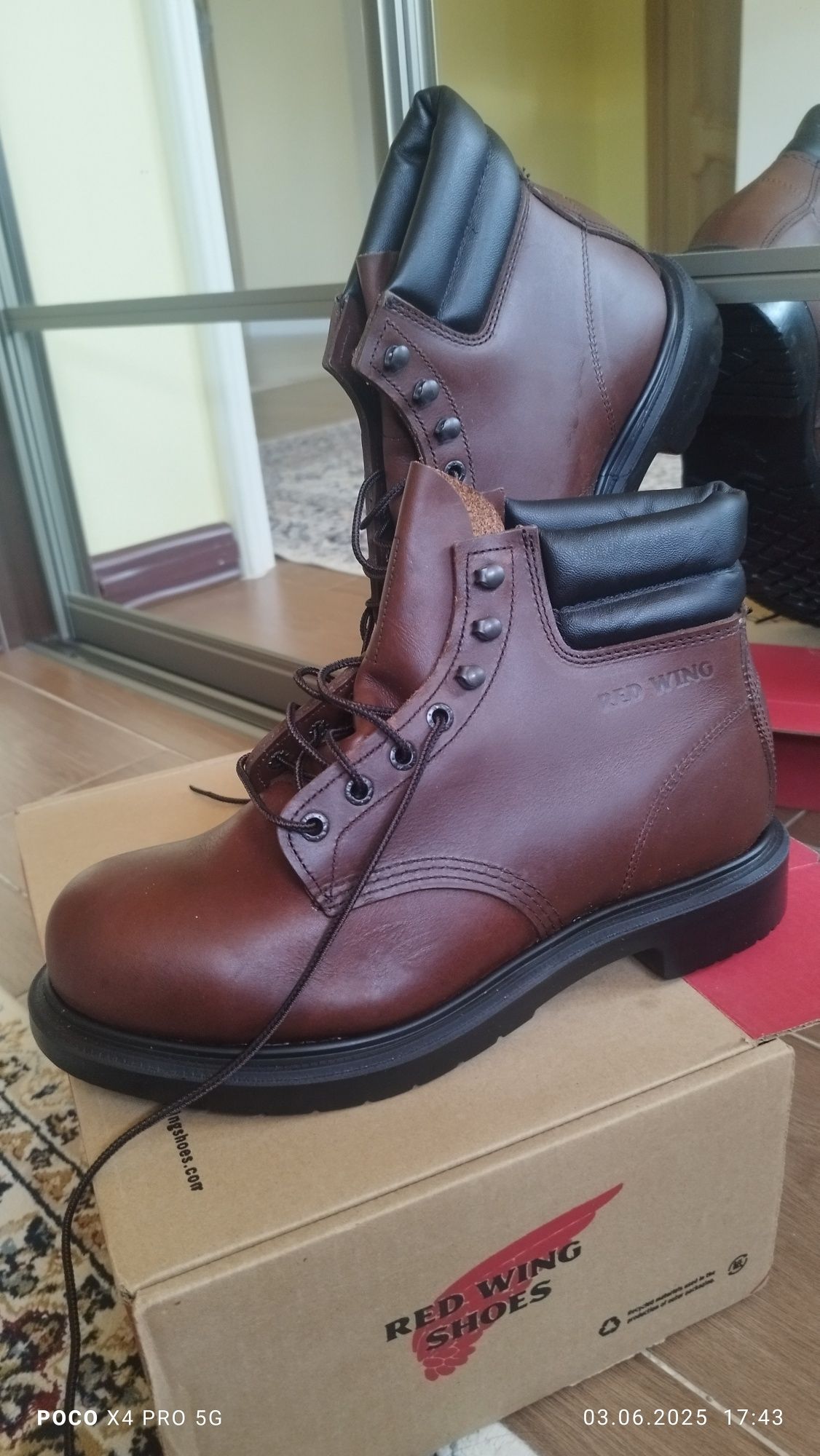 Ботинки red wing новый
