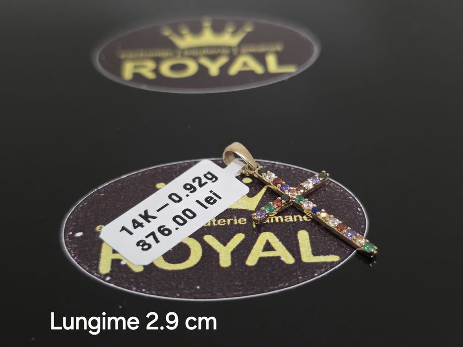 Bijuteria Royal: Pandantiv aur 14k/0.92 gr