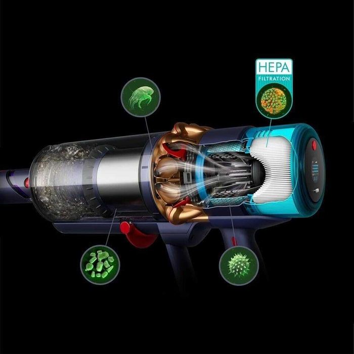 Вертикална прахосмукачка Dyson - GEN5 DT Abs SV23, 446989-01