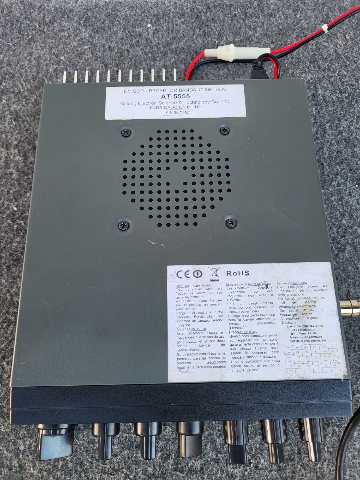 Stație radio 10 Meter AT-5555