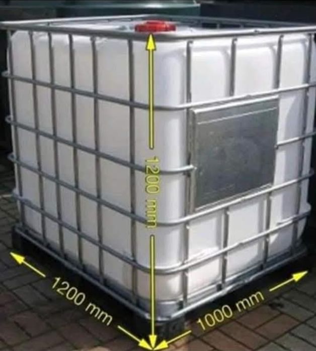 Bazine. butoi .Ibc. 1000l pentru cereale. Fosă Apă. 1000 Litri