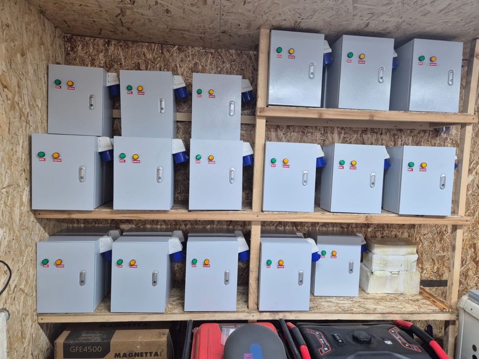 Установка АВР и генератора