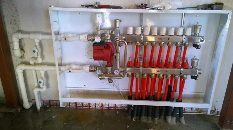 Шкаф коллекторный наружный ШРН-5 Valtec