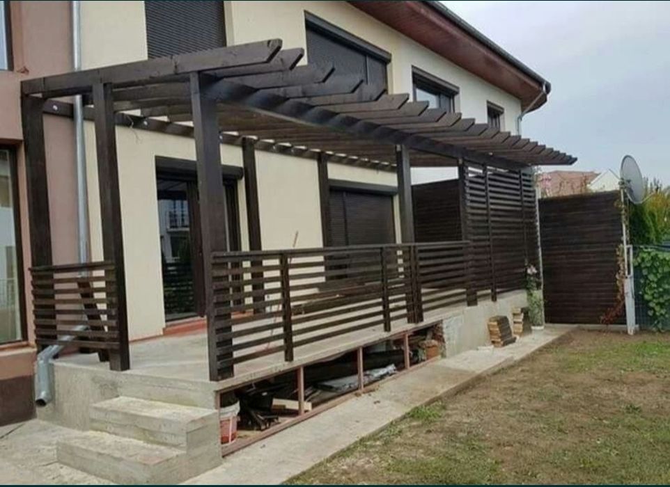 Căsuțe foișoare terase la comanda