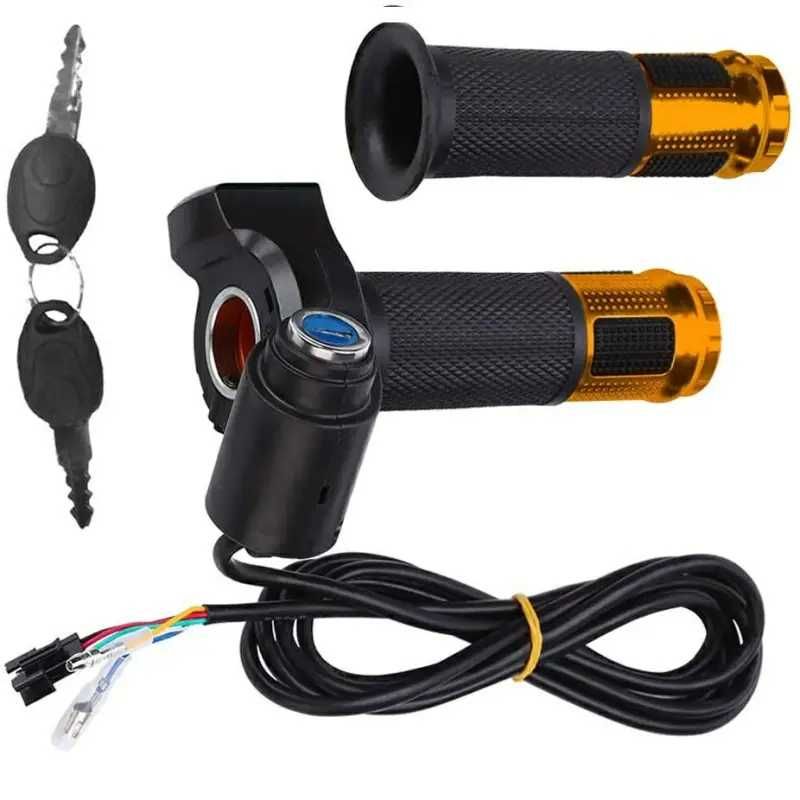 MANETA ACCELERATIE trotineta bicicleta electrica cu voltmetru contact