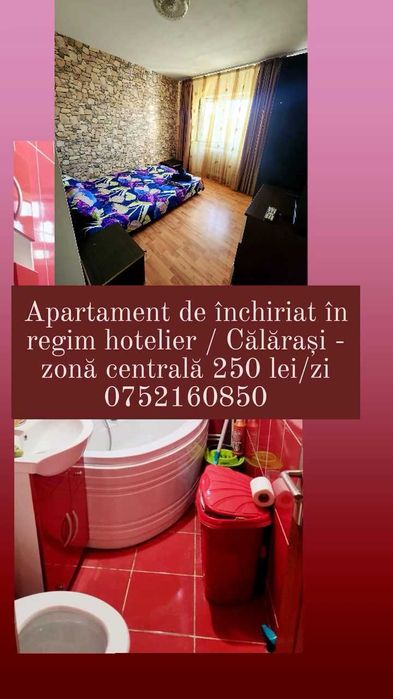 Apartament de închiriat în regim hotelier