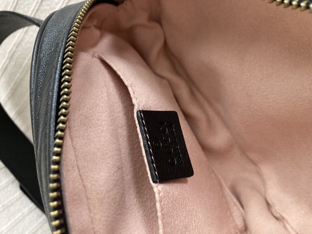 GUCCI Marmont GG Belt естествена кожа чанта