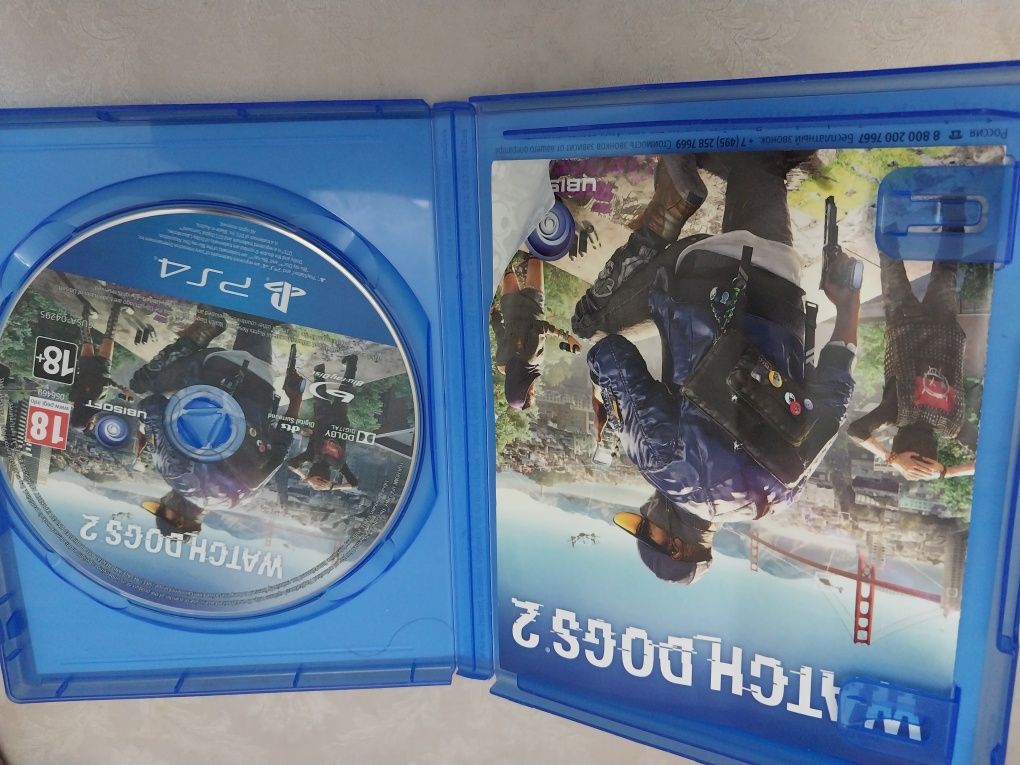 Продаю  Б/У игровой диск для PS4