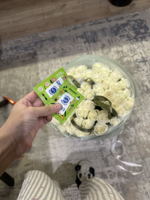 Продаю шикарный букет из 51 белой розы!