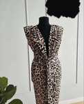 Rochie lycra animal print