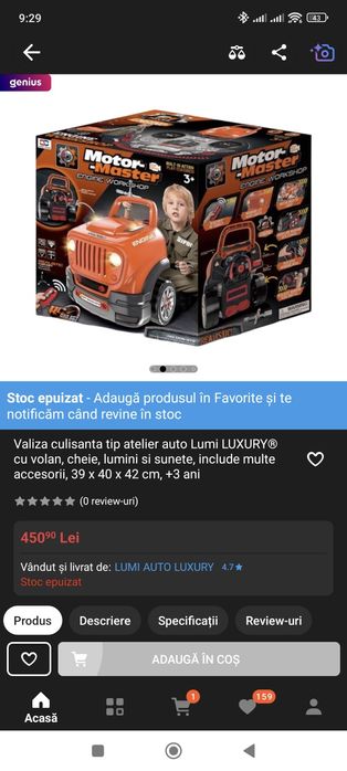 Motor Master Jucarie
