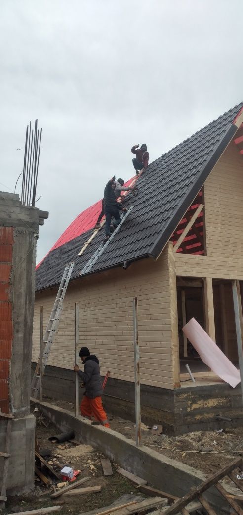 Casa Modulara, Garaje Auto, Containere stil birou din panou sandwich