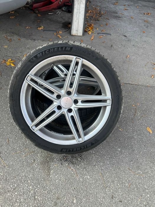 Mercedes S550 W221 2010 Джанти с гуми Michelin и Falken 255/40/19