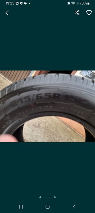 Anvelopa vara 215/65/15c noua Goodyear Marathon
