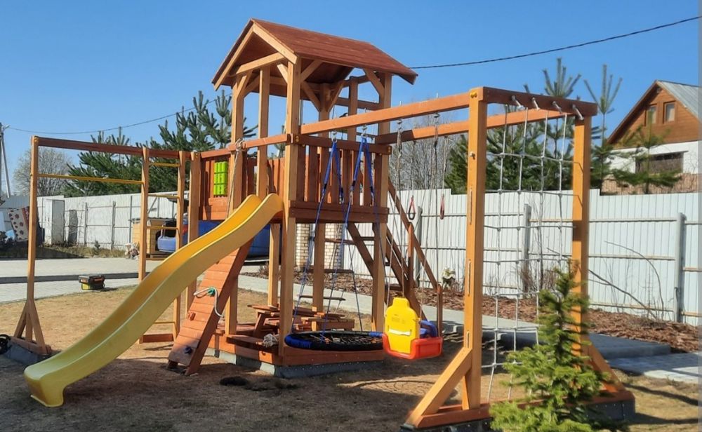 Изготовление и установка детских игровых площадок под заказ!

Хотите п