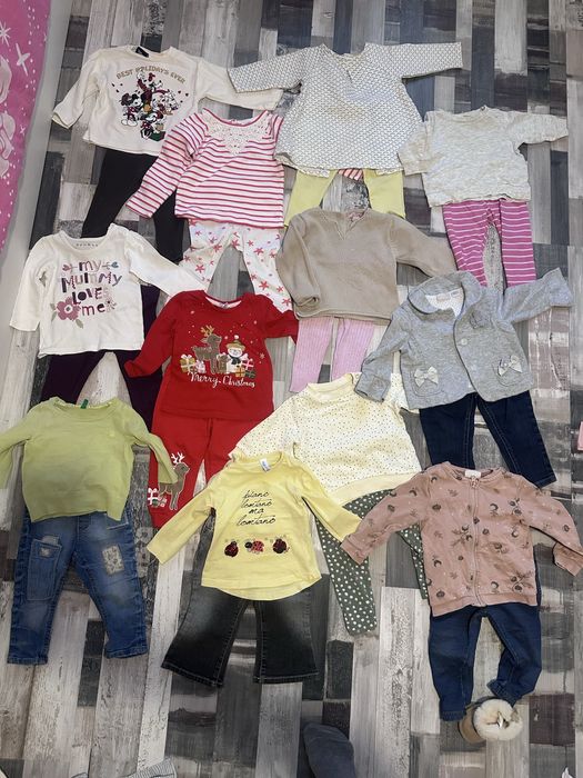 Zara Beneton Obaibi Carters Дрешки за момиче 9-12 м
