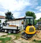 Miniexcavator/Basculanta cu Macara 7M/Excavator