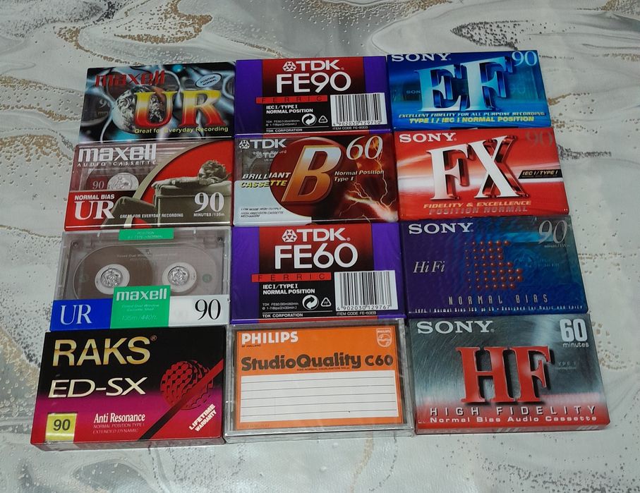 Нови Аудио касети - нормал