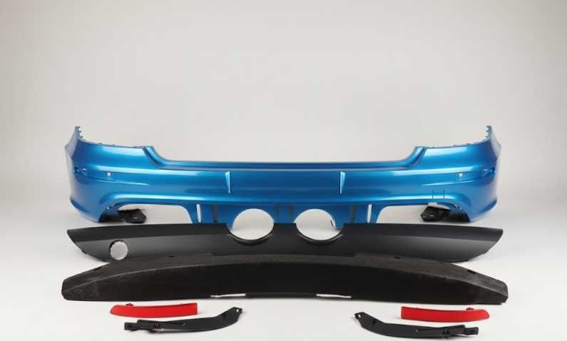 Prelungire Bara Spate VW Golf 5 V 2004-2008 R32 Look (LC5G (Albastru))