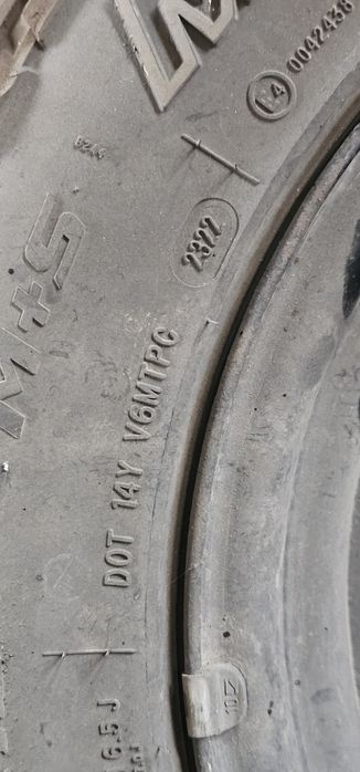 Продавам минусови джанти с гуми