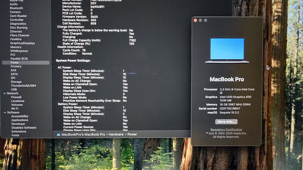 Apple MacBook Pro 16 inch 2019 i9 16 GB 1TB video 4 GB A2141 spacegray