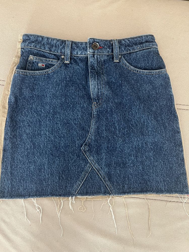 Джинсова/дънкова пола TOMMY HILFIGER JEANS