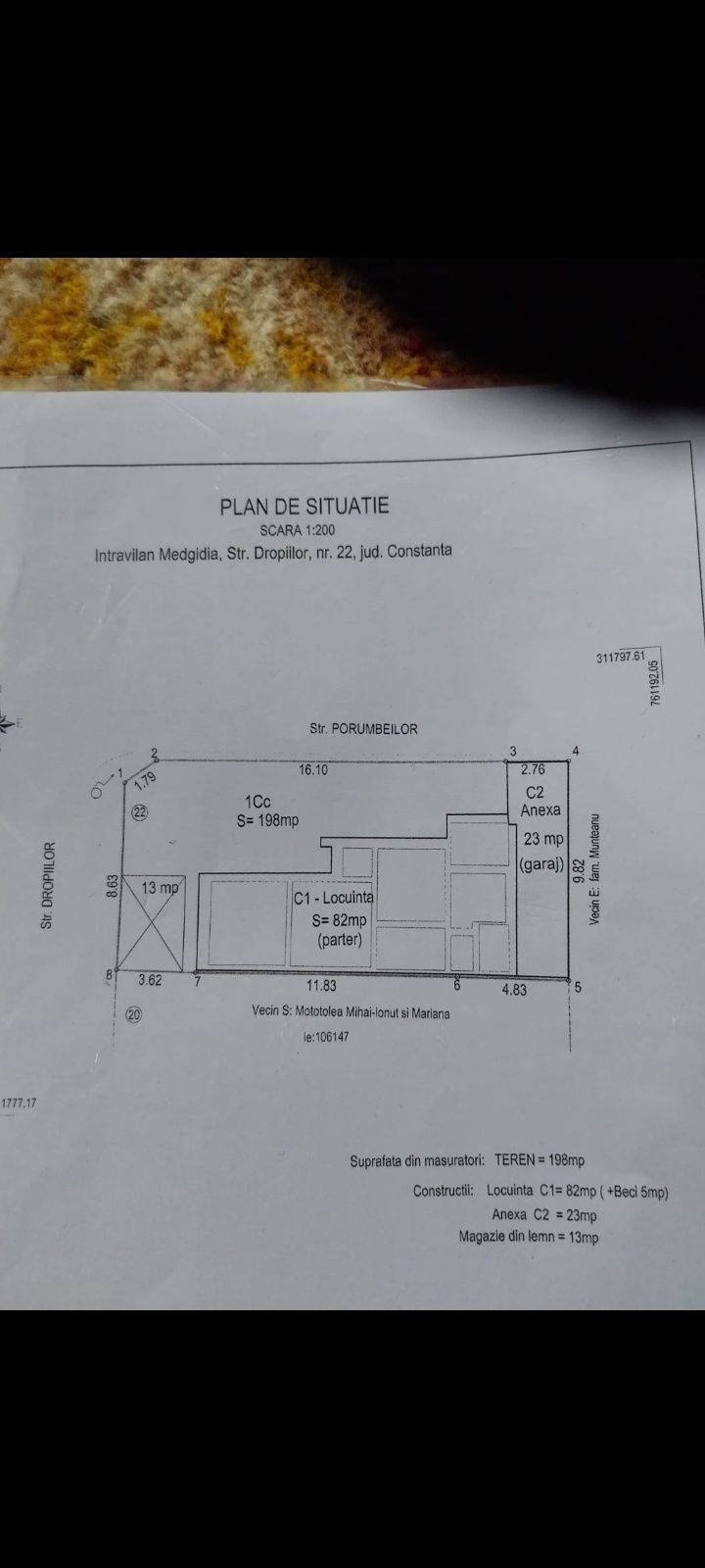 Vand casă situata în Medgidia