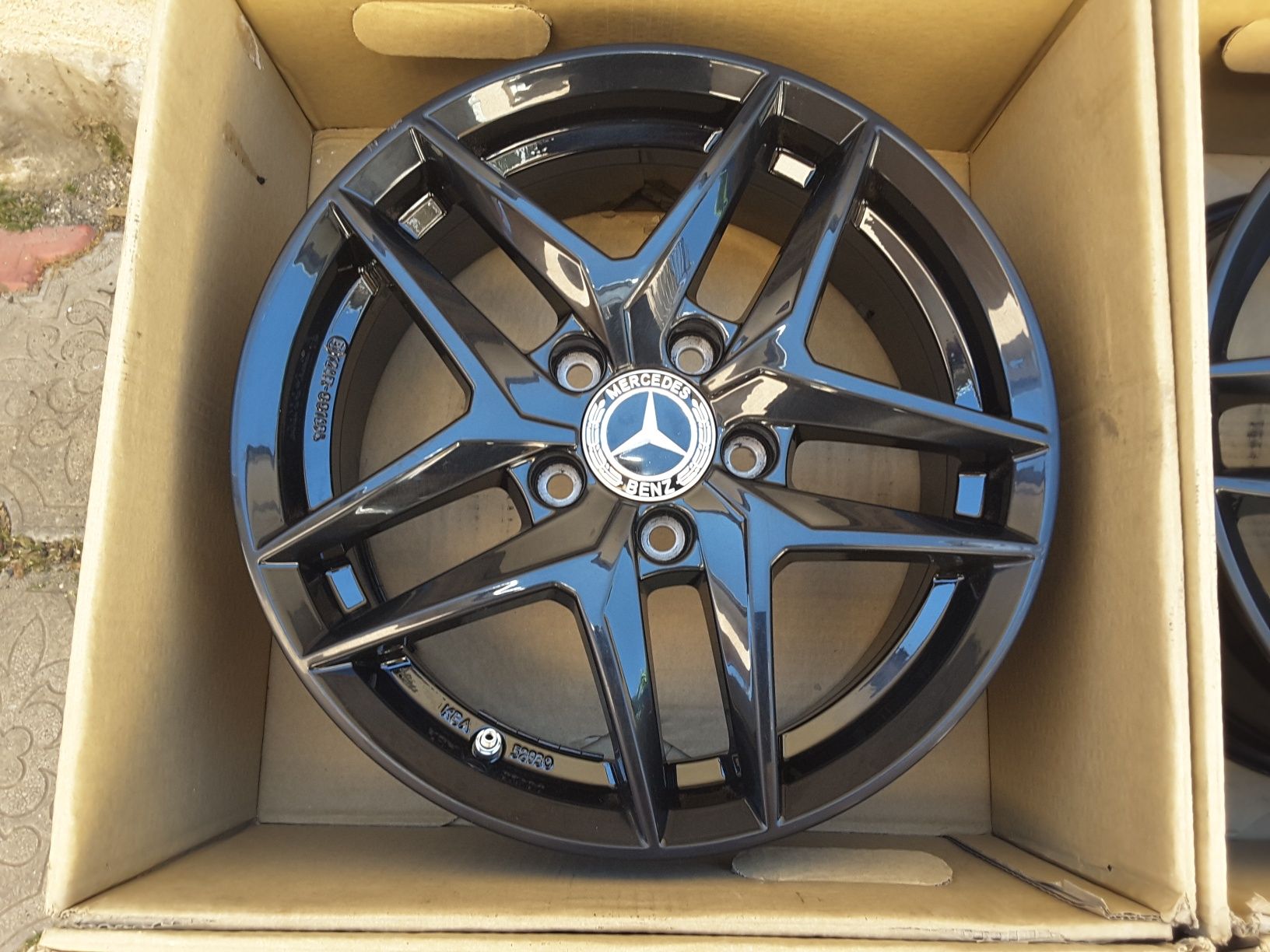 jante aliaj 16; 5x112; Mercedes C, V class w204, w205, Vito w447
