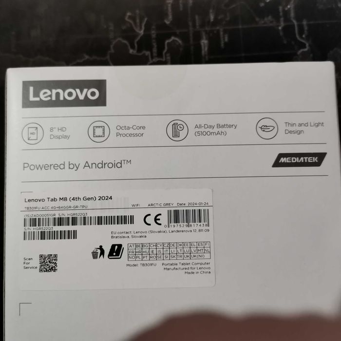 Lenovo Tab M8 gen4 2024
