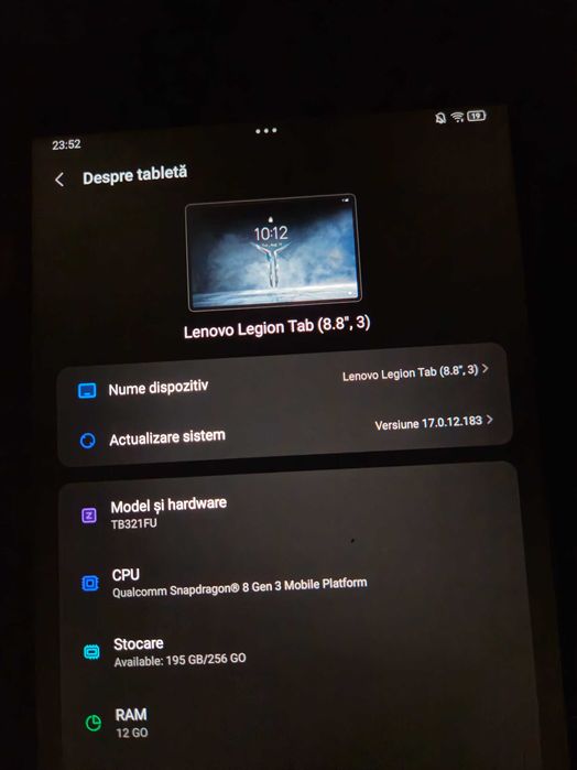 Lenovo legion tab gen 3 2025