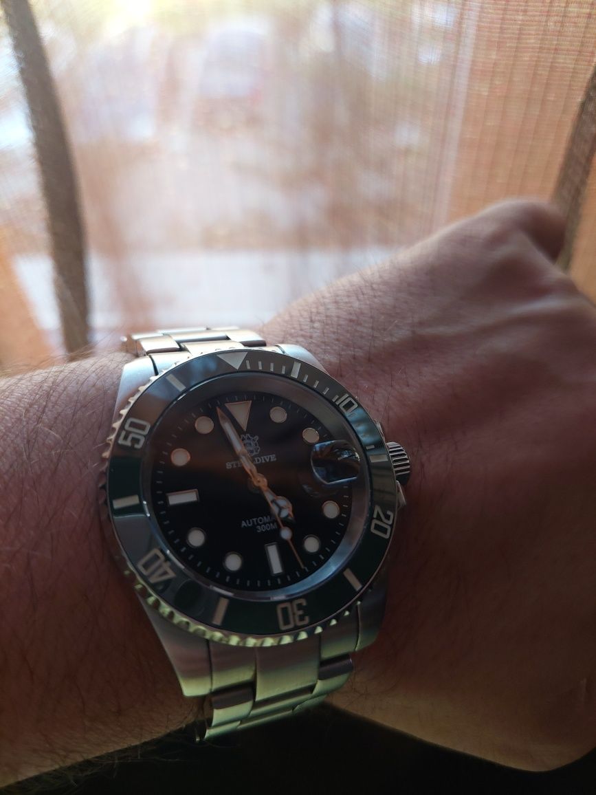 Vând ceas SteelDive automatic diver mec Seiko NH36 calitate