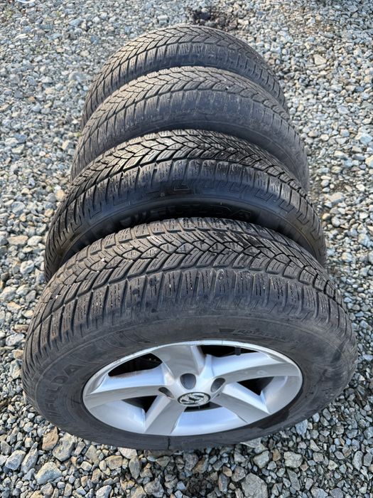 Jante VW 16” + anvelope iarnă 215/65/16 Volkswagen, Audi, Skoda, Seat