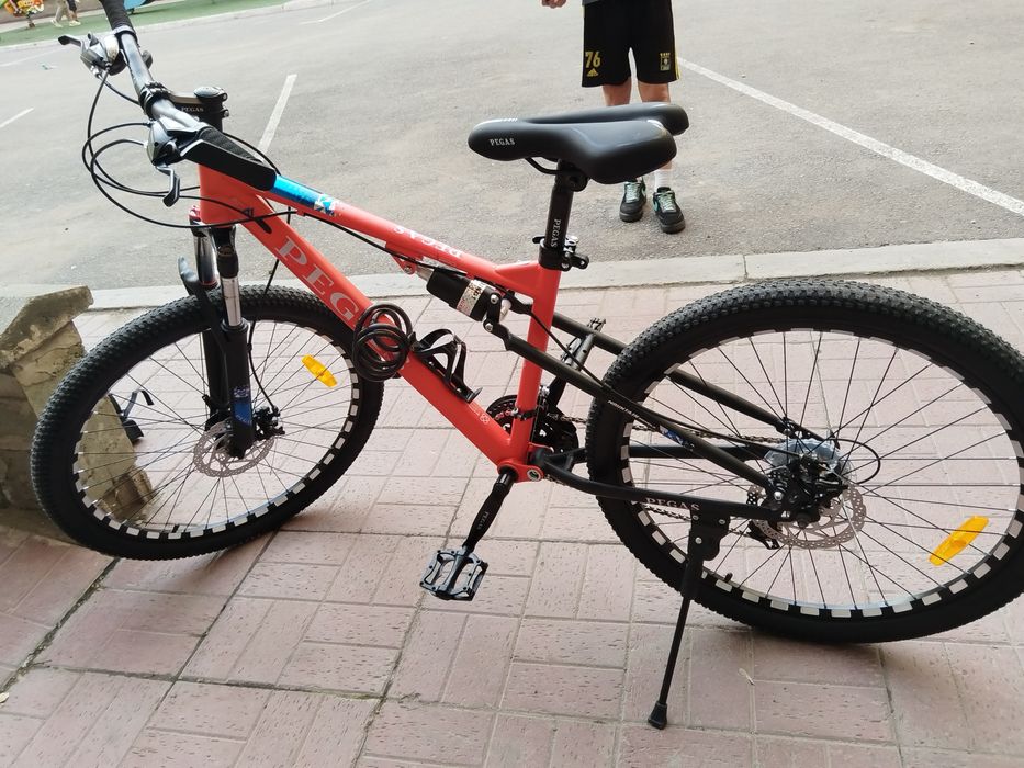 Велик Pegas двухподвесный оранжевый