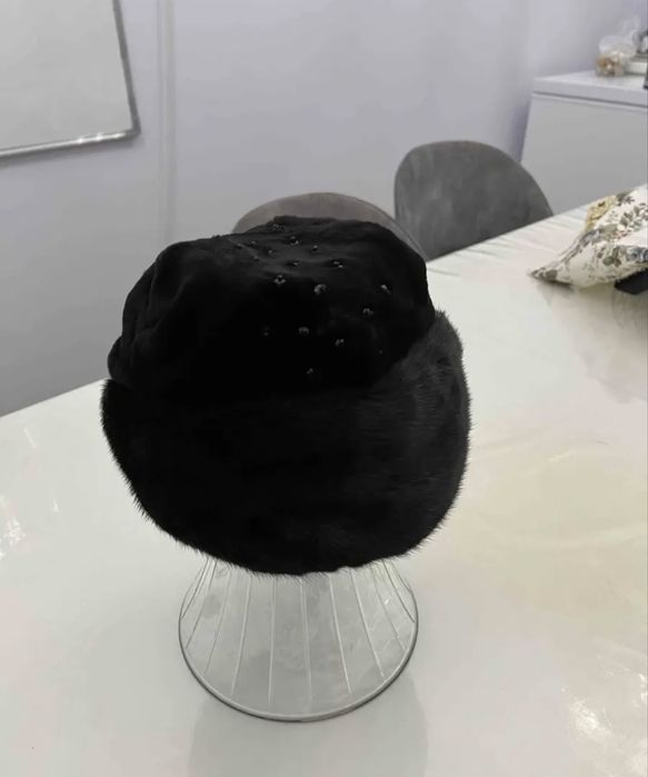 Головной убор норковая шапка