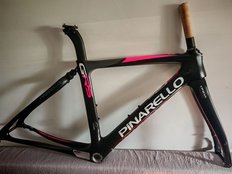 Cadru frameset bicicleta cursiera carbon gravel ciclocros nou size S!