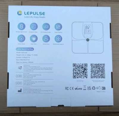 Нов Lepulse F4 Pro Body Fat Scale, смарт кантар за тегло