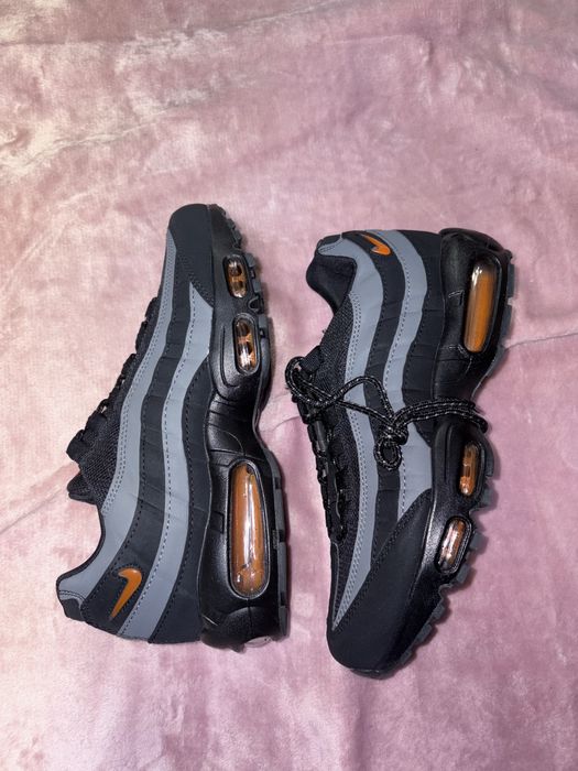 Pantofi 42 Nike Air Max 95 Negru negri gri portocaliu Noi nepurtati