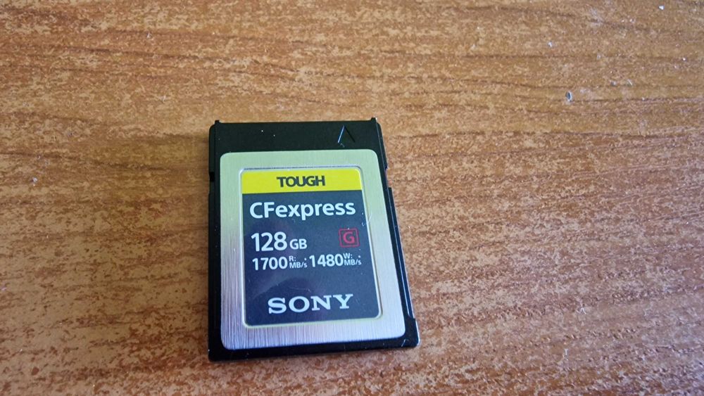 Sony Tough 128 GB CF Express SD card