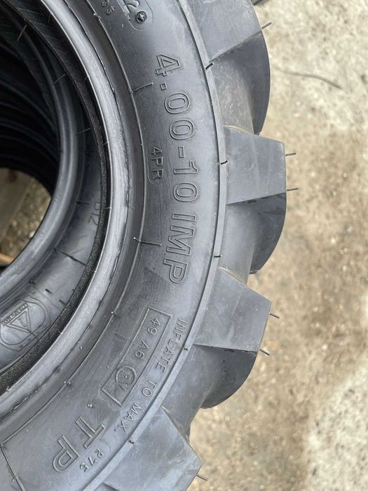 Anvelope noi de motocultor garantie MITAS serbia 4.00-10