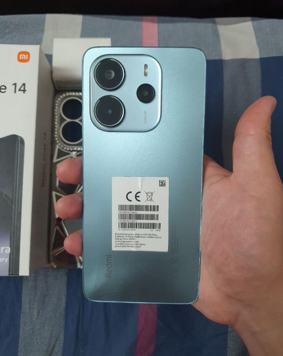 Xiaomi Redmi Note 14 8+8/128GB Green 2025 Igravoy Karobka Holat Yaxshi