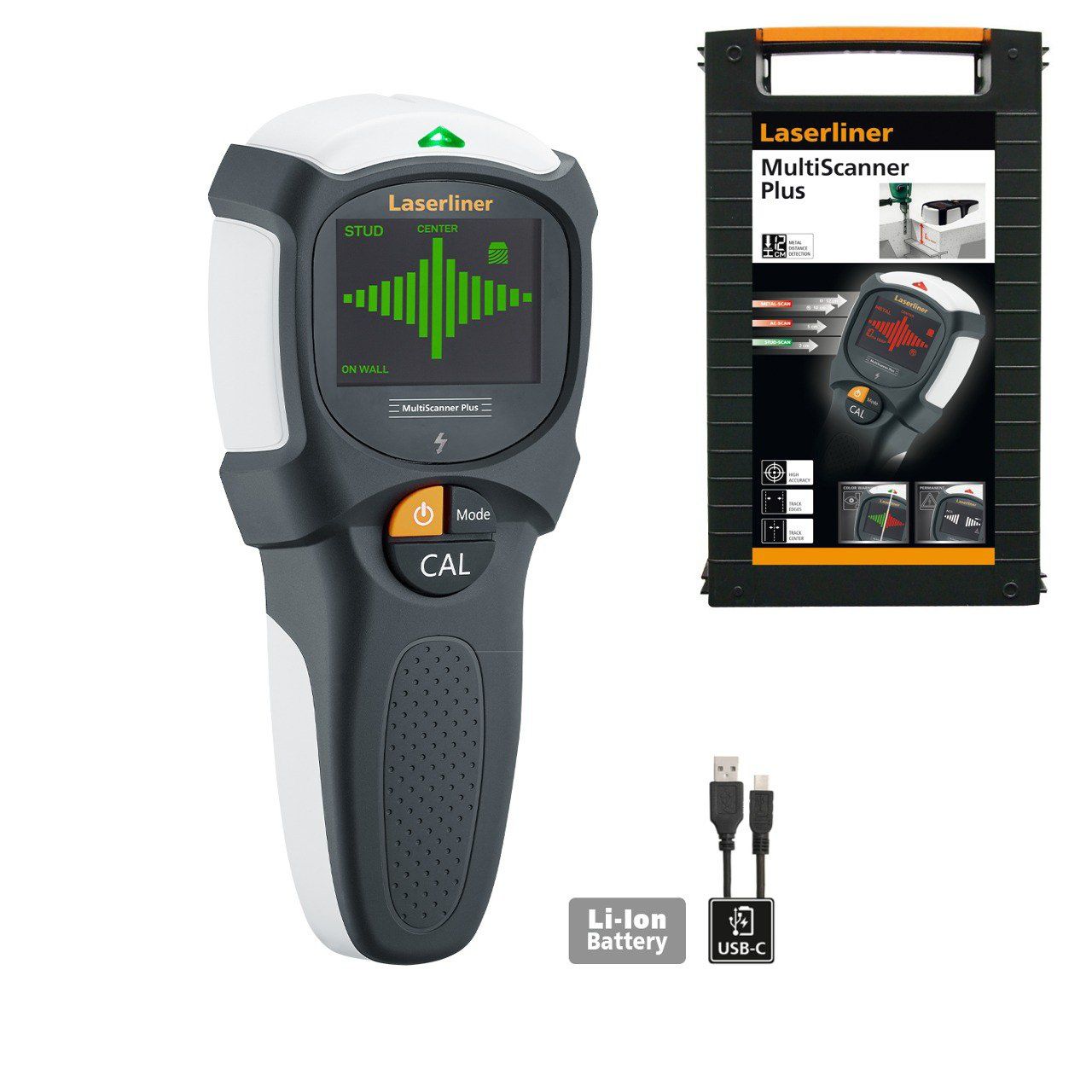 Детектор линии, Электронные сканеры, Laserliner MultiScanner Plus