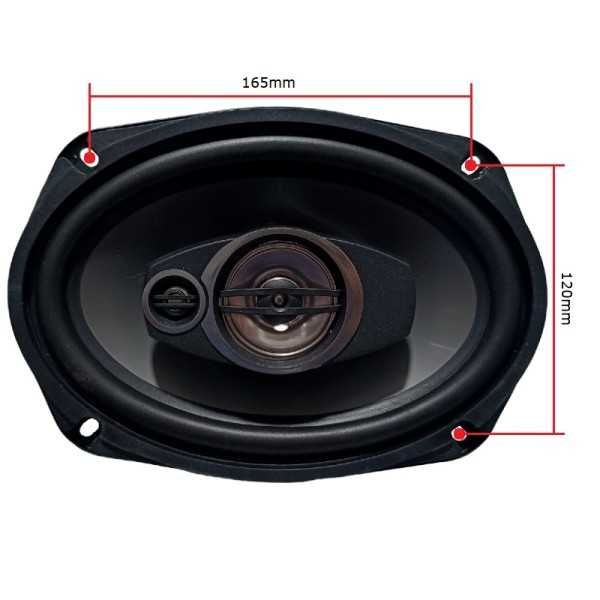 Трилентови Тонколони За Автомобил XTREME, 6" X 9", 420W