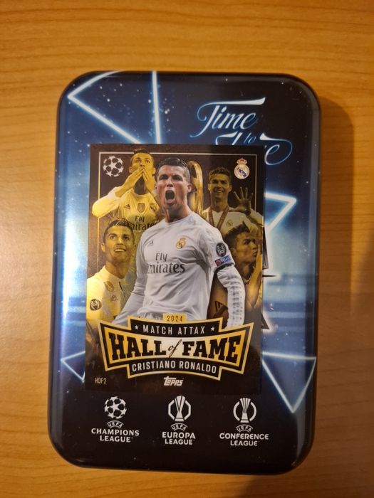 Topps Match Attax 2024 Hall of Fame Cristiano Ronaldo – sigilat, ediți