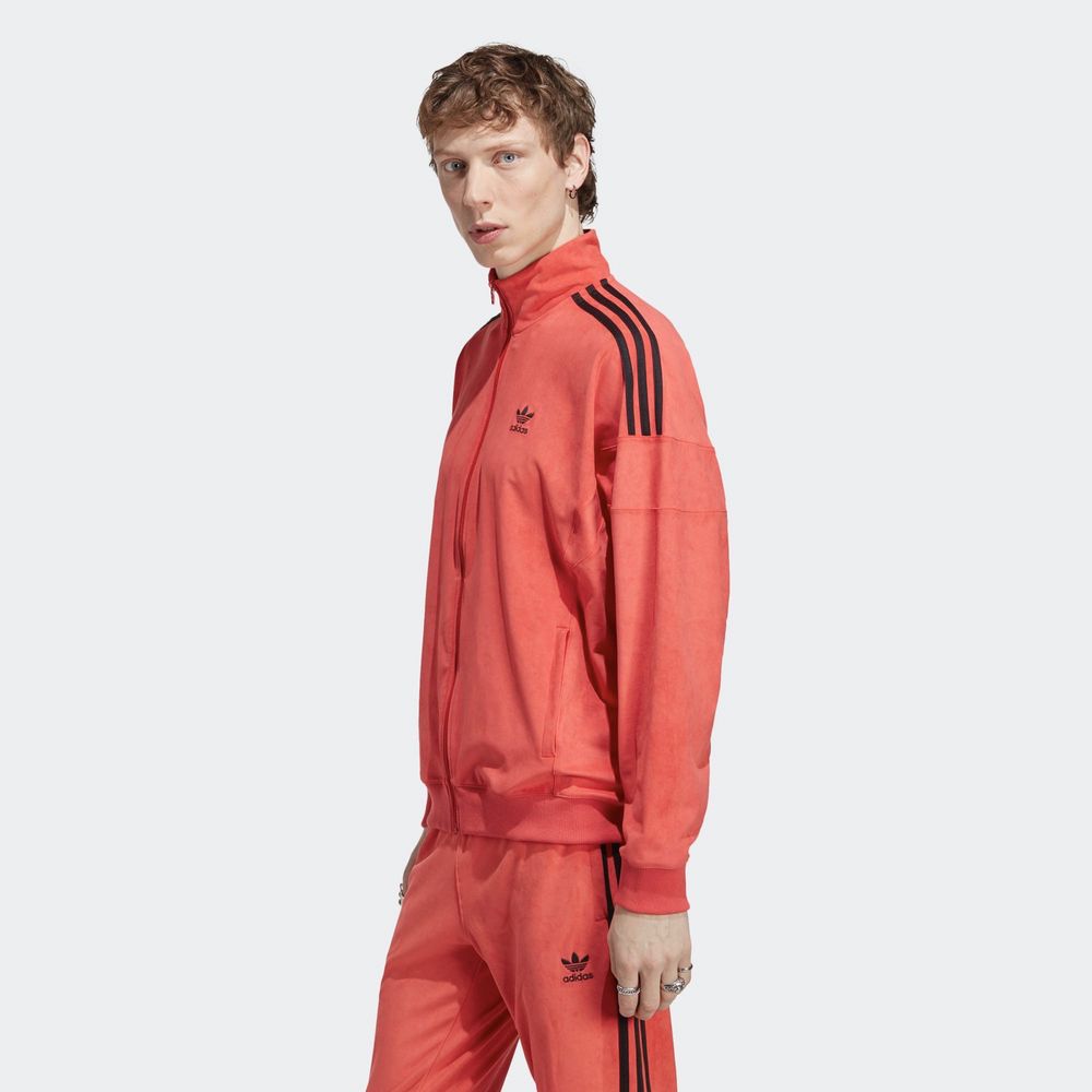 Bluza Adidas Plush Track Jacket ADICOLOR CLASSICS Noua Originala (S;M)