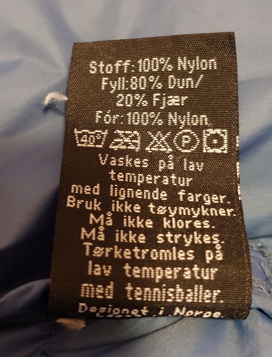 Мъжко яке с пълнеж от 80% гъши пух, размер М