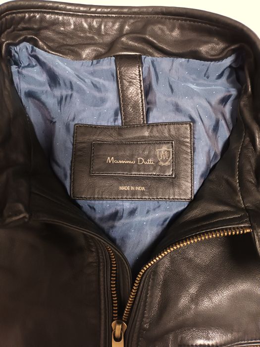 Geaca piele Massimo Dutti L