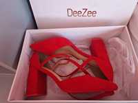Дамски червени обувки DeeZee